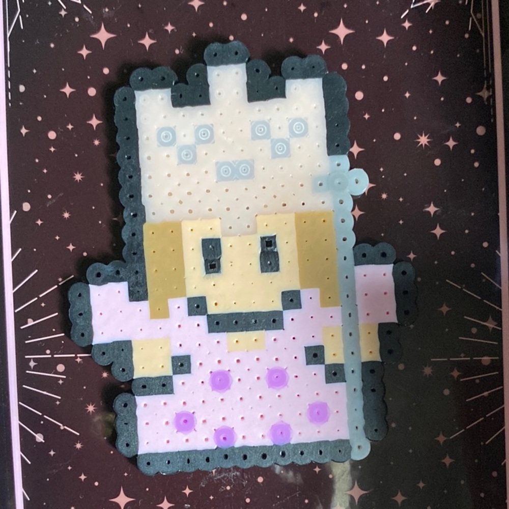 Perler Bead Wicked Glinda the Good Magnet